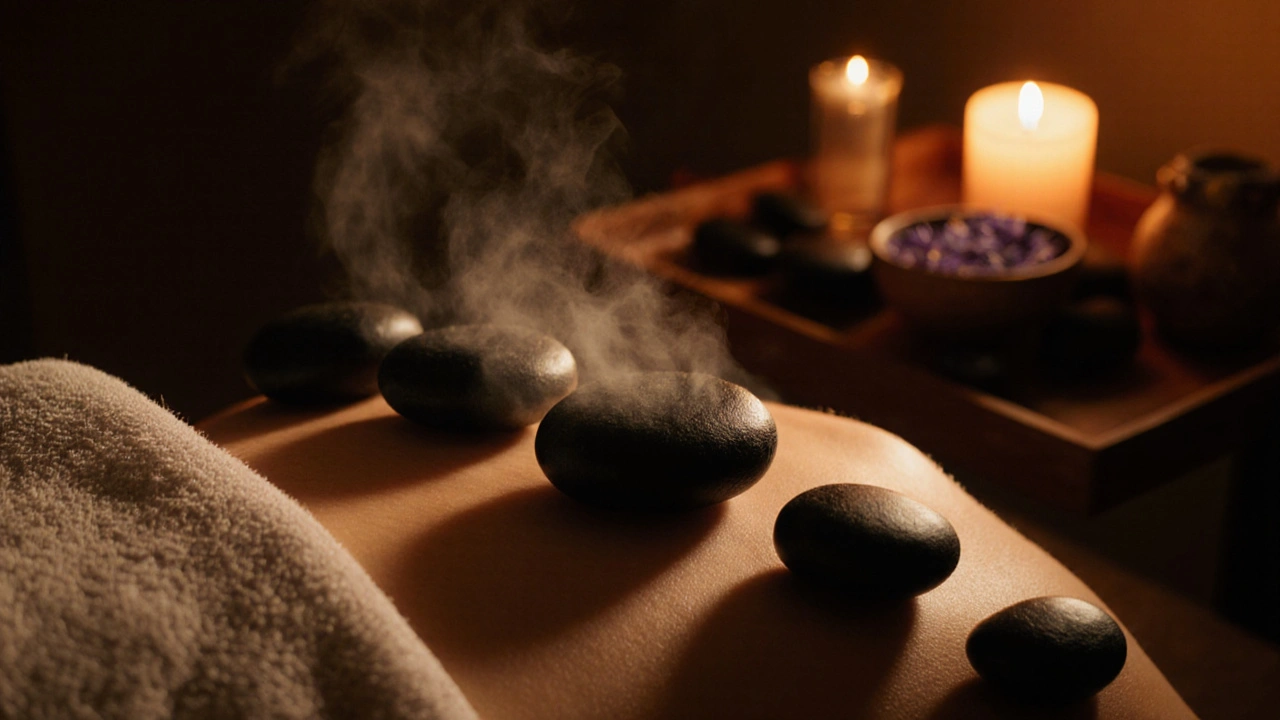 Zkuste něco jedinečného: masáž lávovými kameny - co to je a proč to funguje