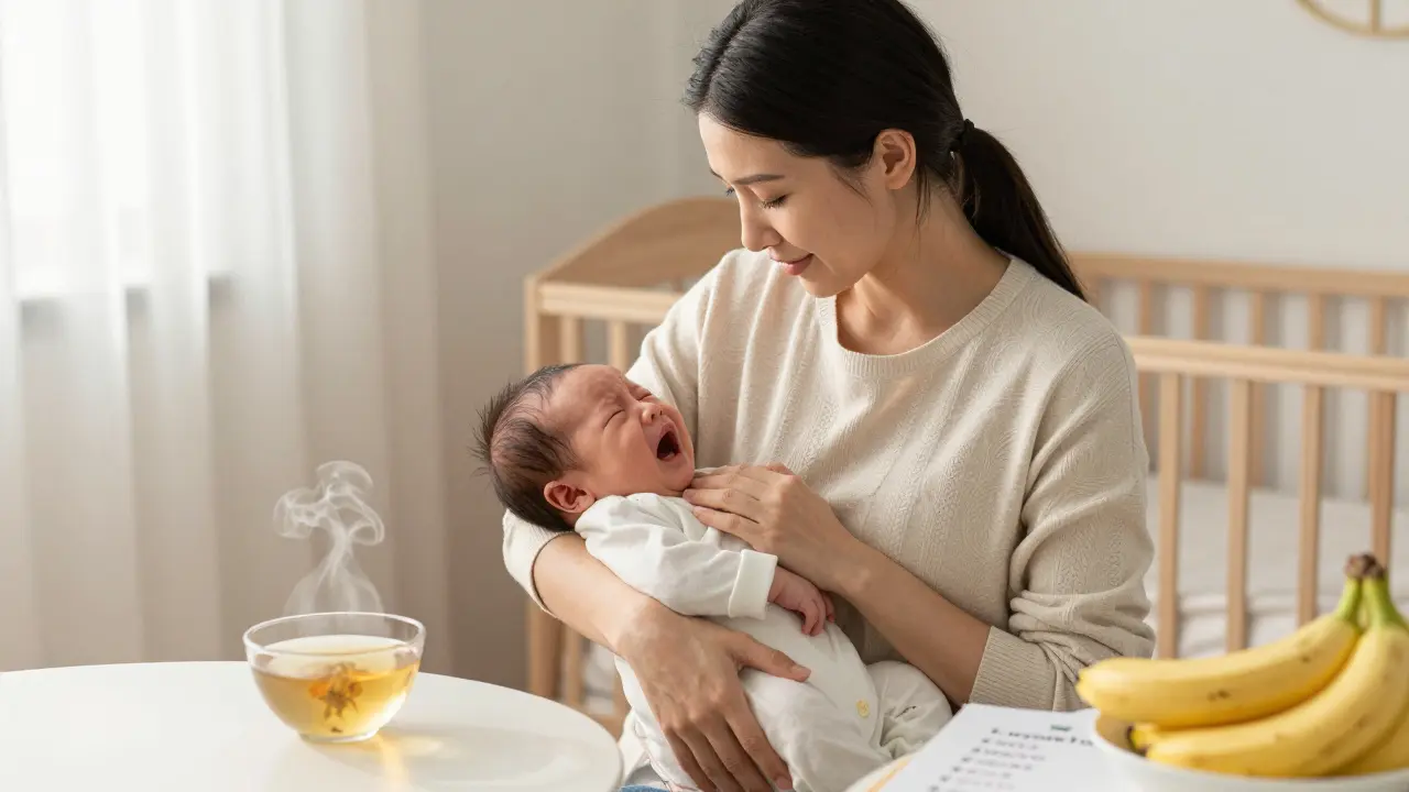 Co jíst, aby miminko nebolelo bříško: praktický průvodce pro kojící maminky