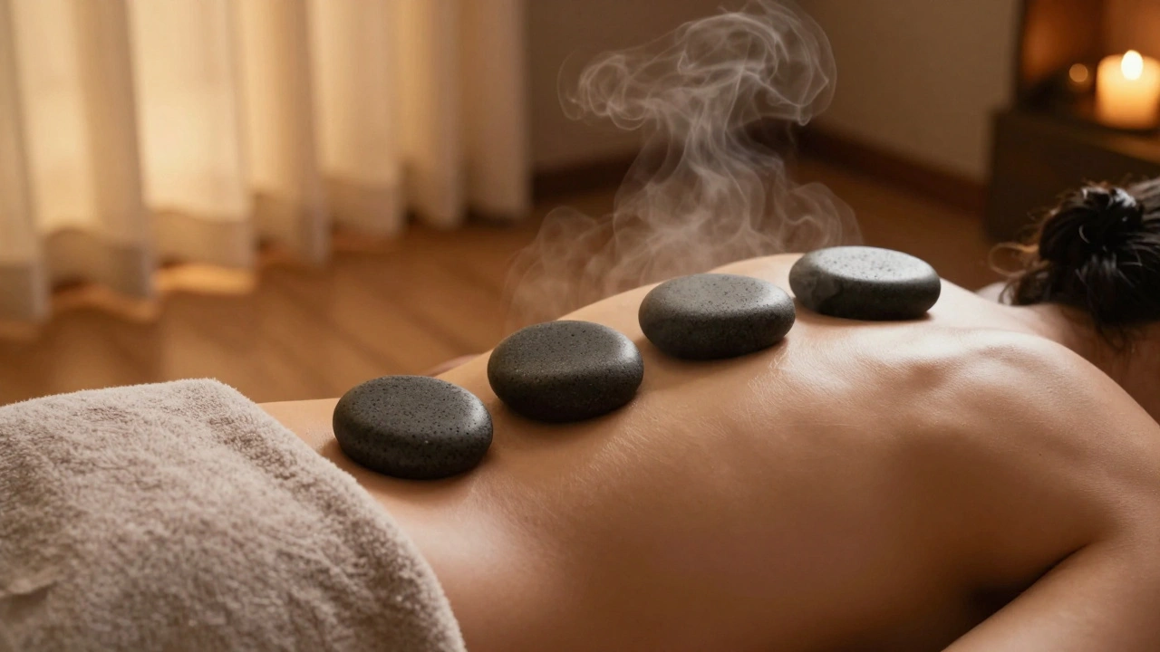 Masáž lávovými kameny: Jak ji využít pro zlepšení zdraví
