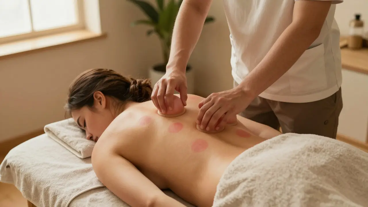 Masážní baňkování: Efektivní léčba pro bolesti zad