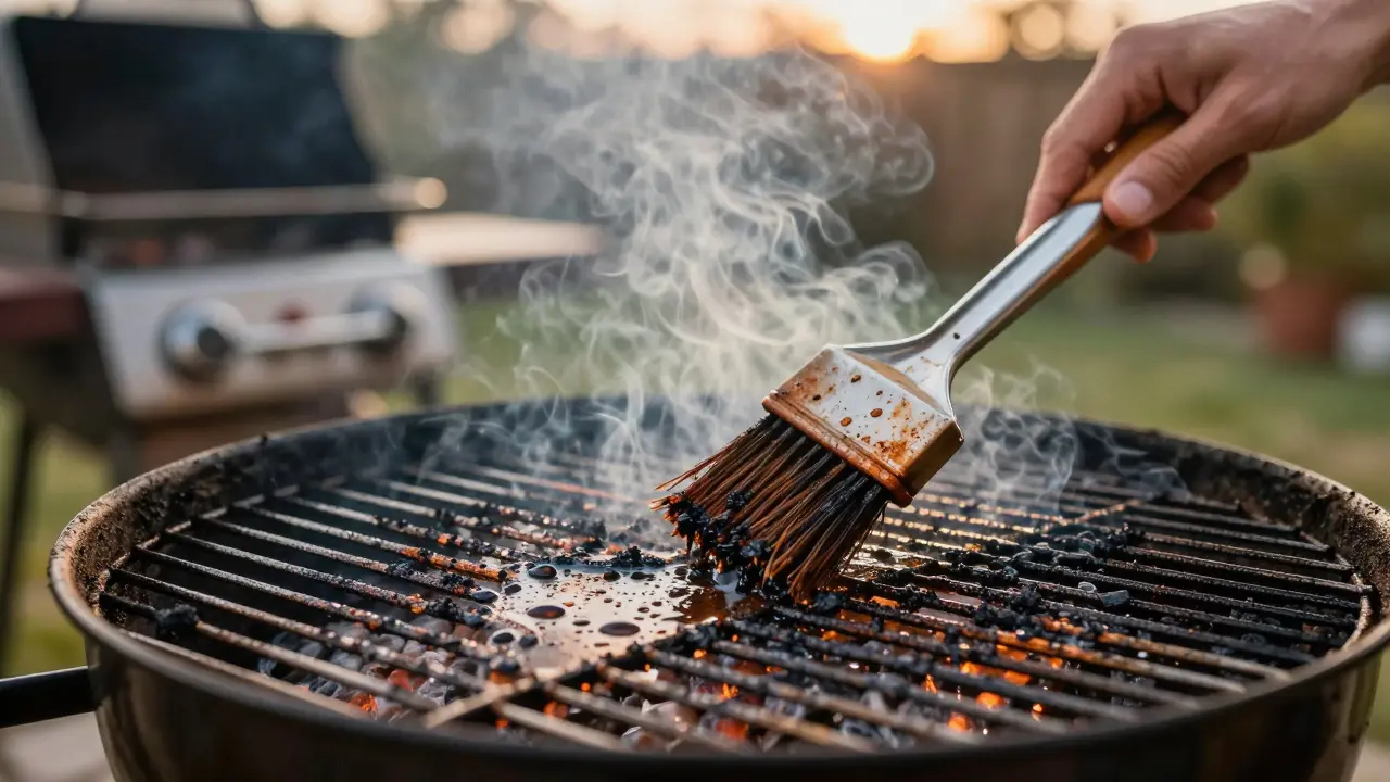 Jak vyčistit grilovací desku: krok za krokem bez škodlivých chemikálií